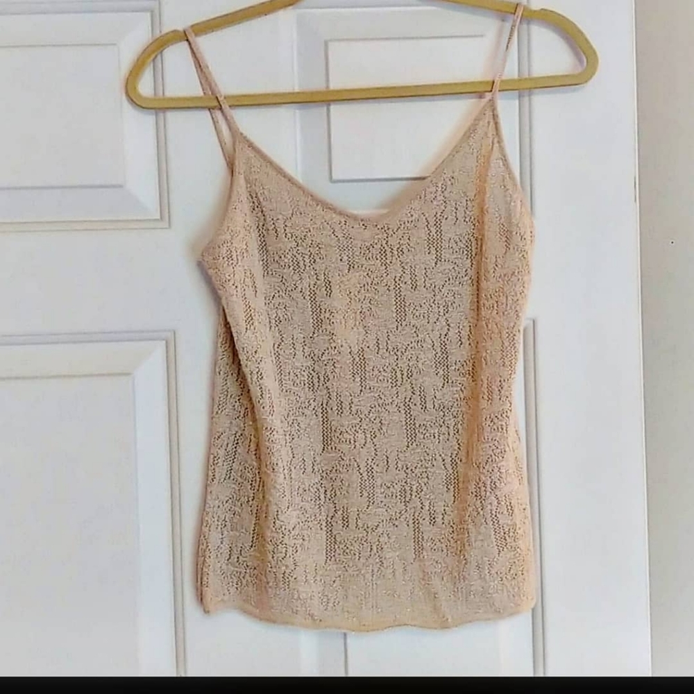 NWT Oscar De La Renta Cashmere Silk Cami